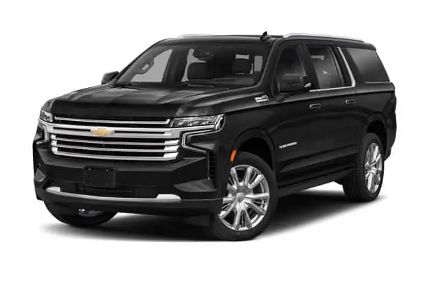 Chevrolet Suburban luxury SUV for chauffeur service